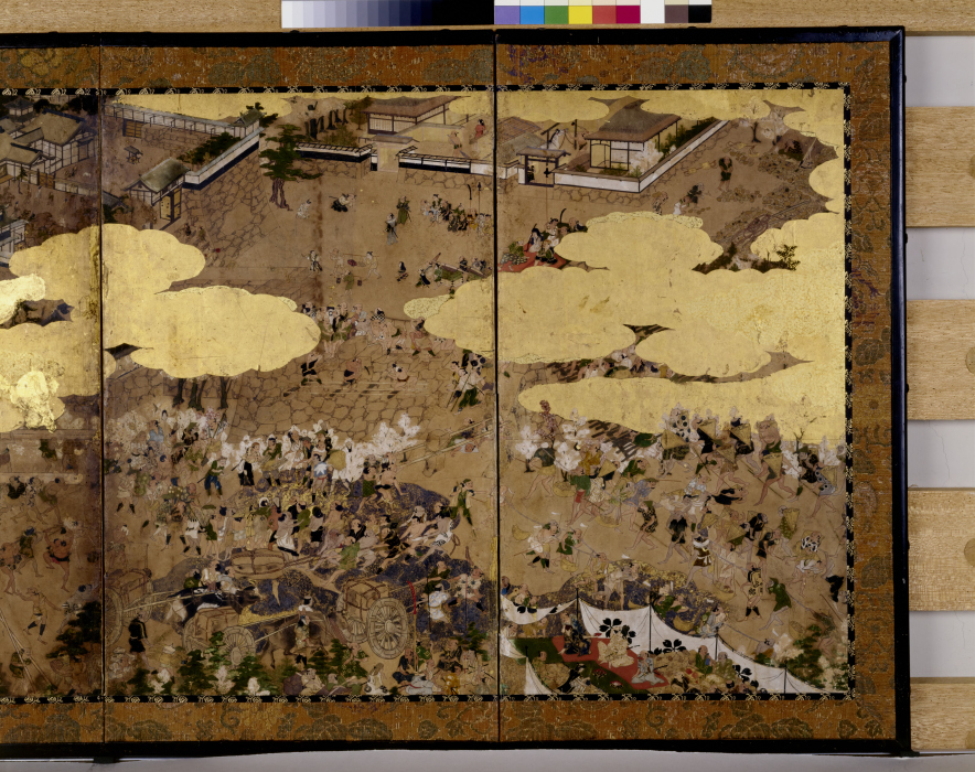 築城図屏風 - ジャパンサーチ